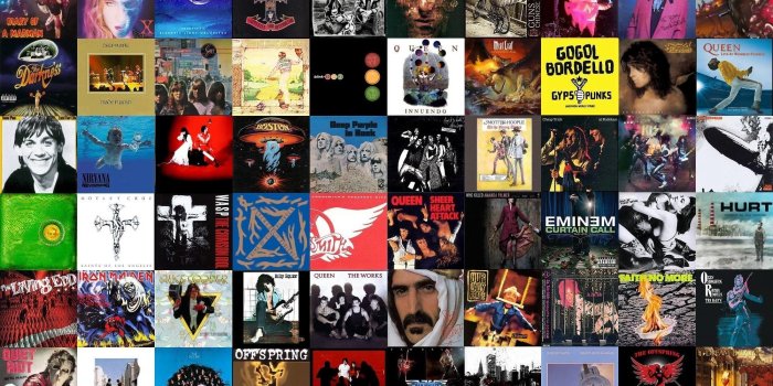 2000x2000 Classic Rock Album Covers Wallpaper (63+ images)