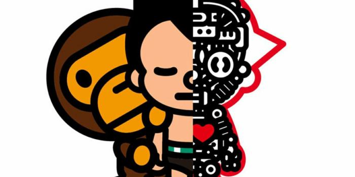 1374x1039 Baby milo x Astro Boy | lit art | Astro boy, A bathing ape, Design