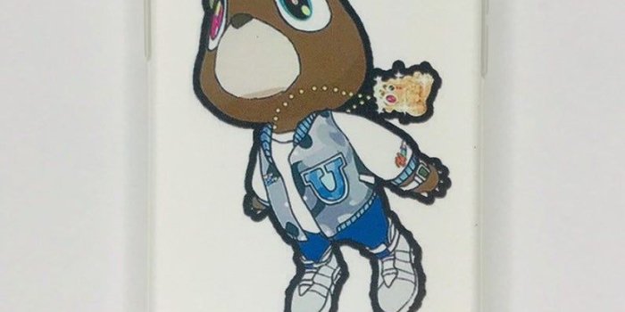 794x1213 Kanye West Graduation Bear iPhone XS/X/8/7/6s/6 Phone Case