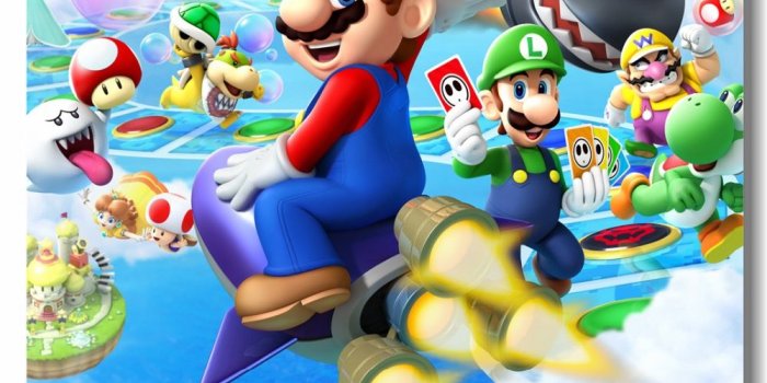 1000x1449 Custom Canvas Wall Decor Mario Party Island Tour Poster Super Smash Bros  Wall Sticker Game Wallpaper Cafe Bar Home Decals #0490#-in Wall Stickers  from