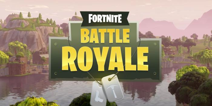 1920x1200 Download wallpapers Fortnite Battle Royale, logo, 2018 games, poster