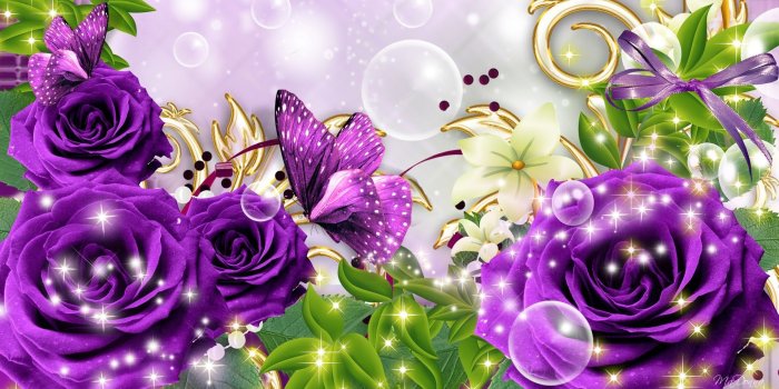 1920x1080 Purple Roses Wallpapers ·① WallpaperTag