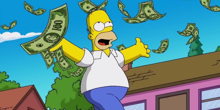 1920x1080 Simpsons Wallpapers Hd Pixelstalk Bart Simpson Backgrounds - Money