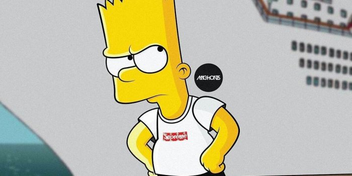 1080x1080 Ideas Simpson Supreme Wallpaper Group (34+), Hd Wallpapers This Year