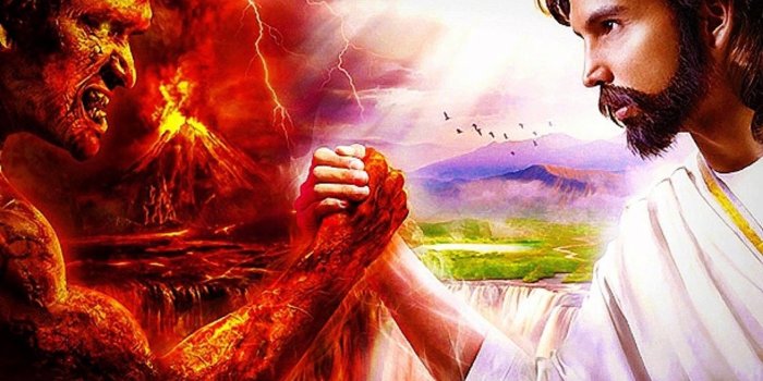 1920x1080 Jesus Vs Satan Wallpaper (55+ images)