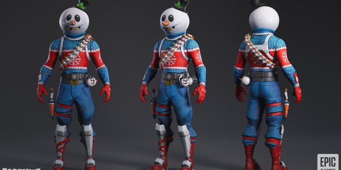 1920x1080 ArtStation - Slushy Soldier skin for Fortnite, KEOS MASONS