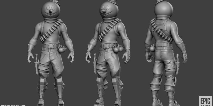 1920x1081 ArtStation - Fortnite - Slushy soldier, Pierre-Alain Reymond