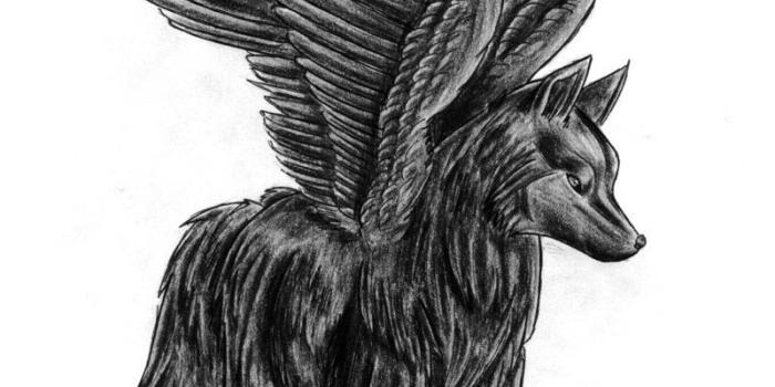 800x1064 Awesome Monsters Fantasy Art Red Eyes Wolves Wallpaper | 2560X1600