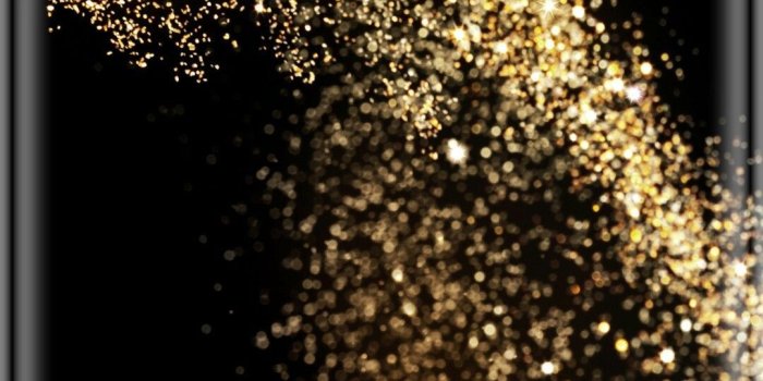 1080x1920 Black And Gold Wallpaper Hd Android Desktop Abstract - Huawei P8