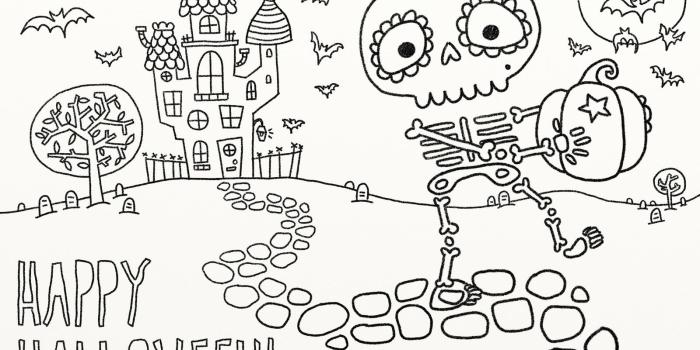 1600x1129 9 fun free printable Halloween coloring pages