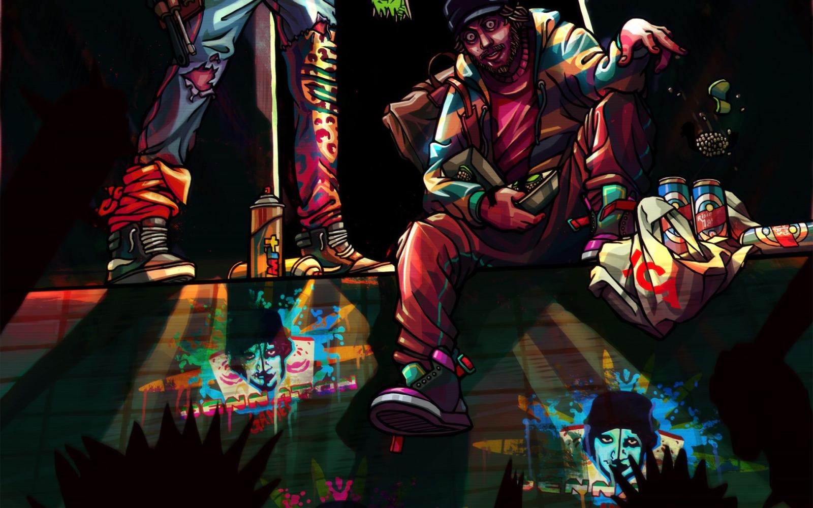 1920x1200 Hotline Miami 2: Wrong Number Wallpaper in 1920x1200