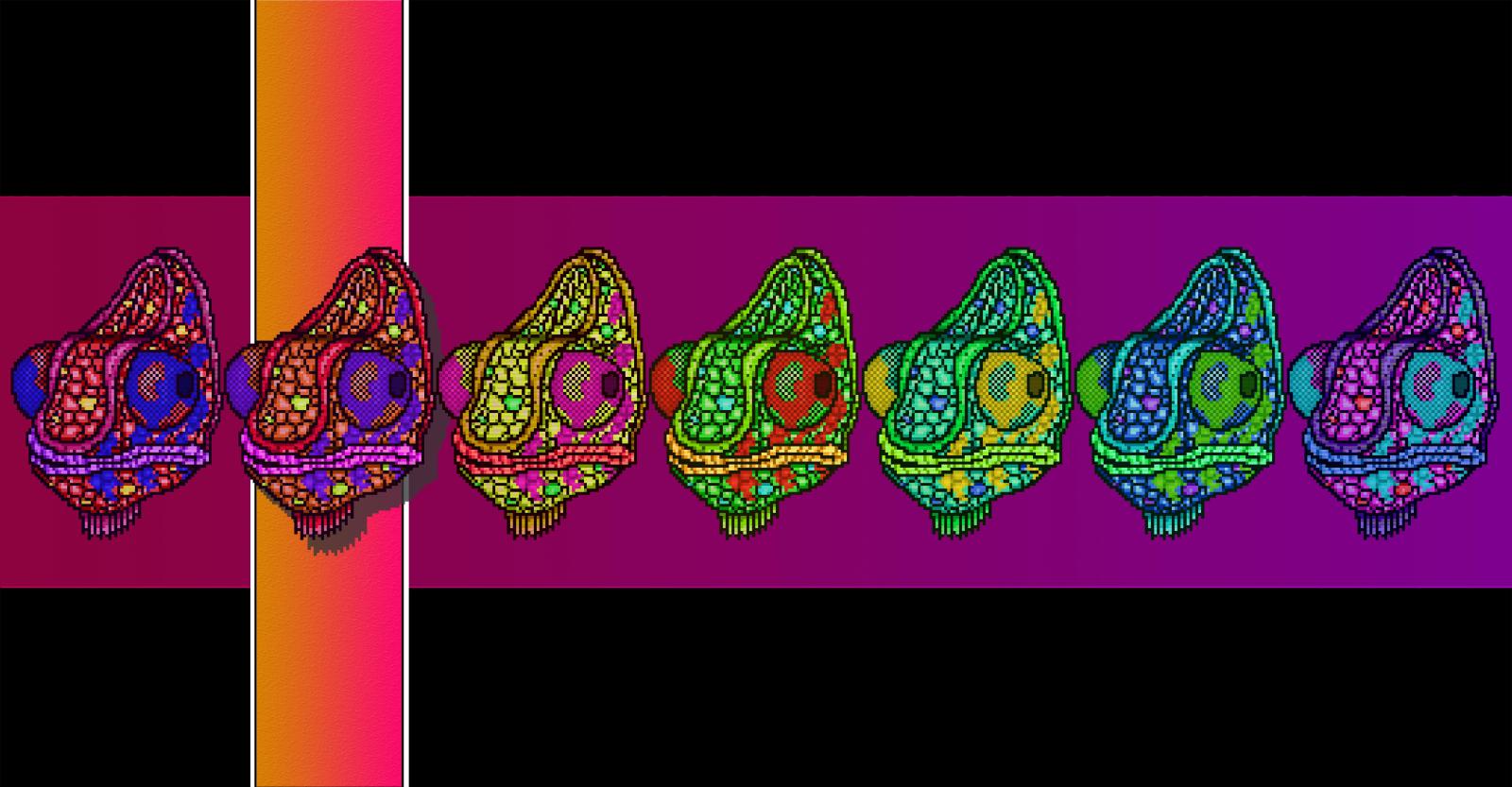 9215x4800 Hotline Miami rainbow Louie wallpaper - Imgur