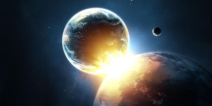 1600x1200 Planets Collide #4218213, 1600x1200 | All For Desktop