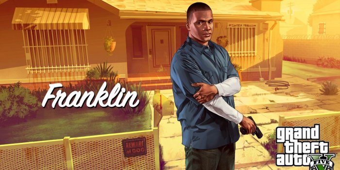 1920x1080 Franklin - Grand Theft Auto V [2] wallpaper - Game wallpapers - #22767