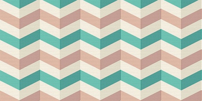1000x1212 Zigzag by Albany - Pink and Green - Wallpaper - 34123-5
