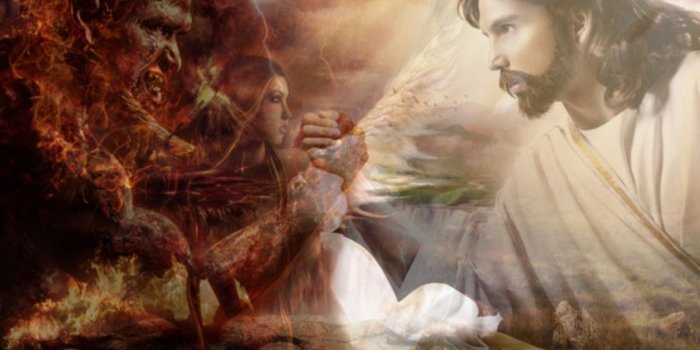 1024x768 50+ Angel Devil Wallpapers - Download at WallpaperBro