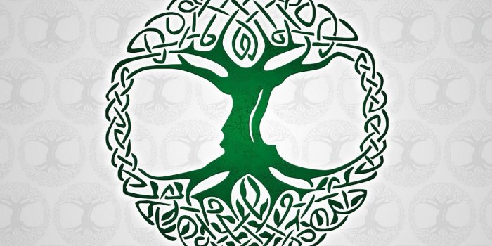 2436x1125 Celtic Tree of Life HD Wallpaper iPhone X - HD Wallpaper