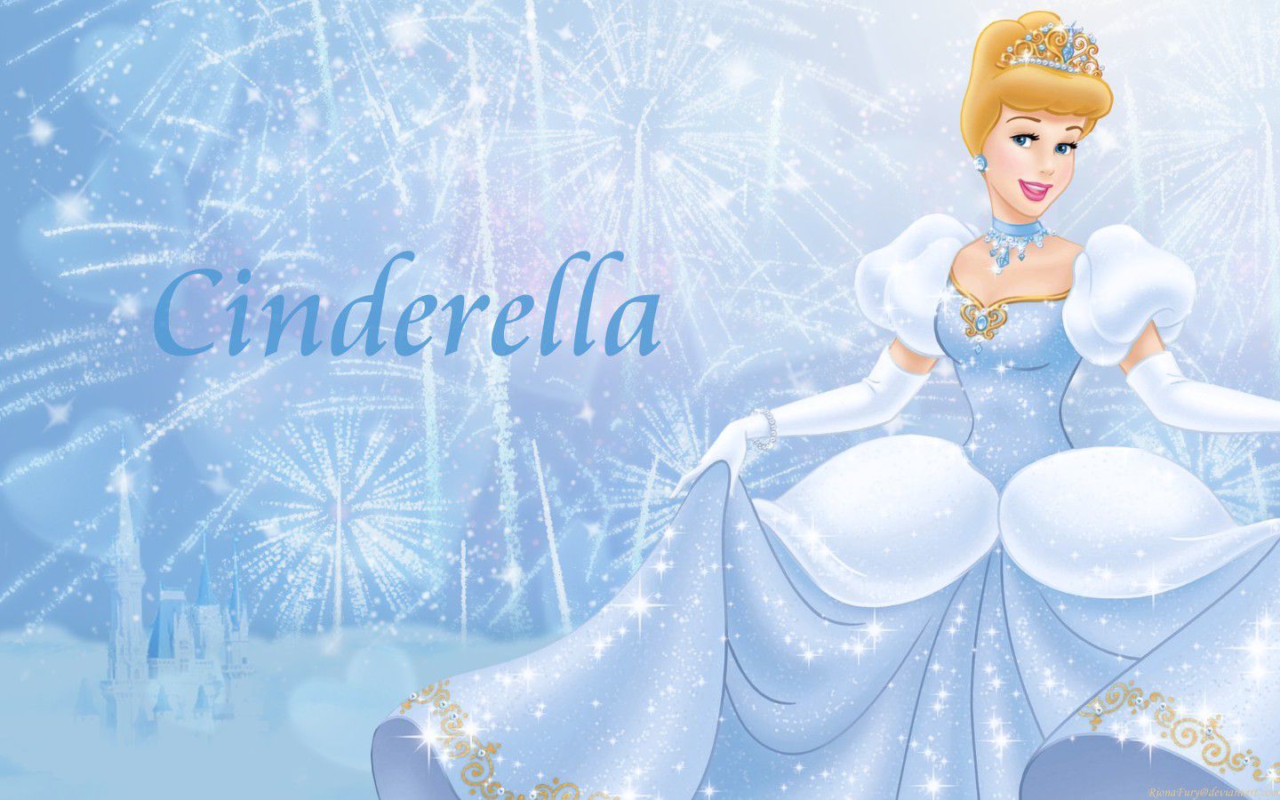 1440x900 Disney Princess Cinderella Desktop Wallpaper
