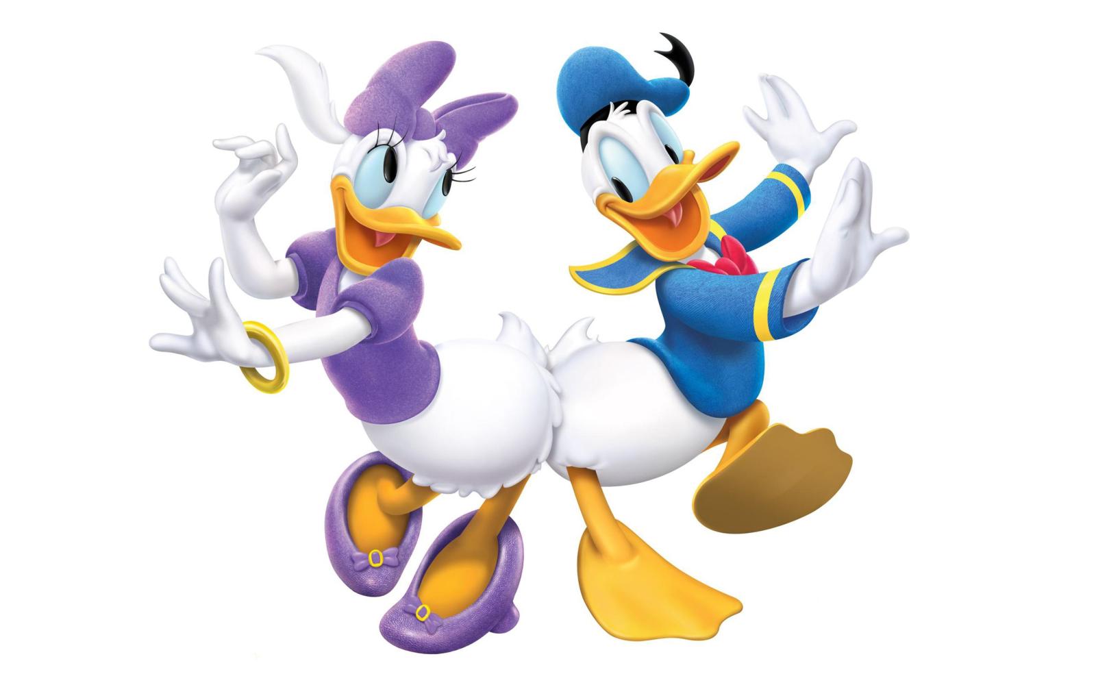 2560x1600 Dancing Donald Duck With Daisy Duck Character Characters From Walt
