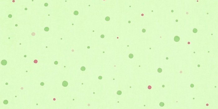 1000x900 Kids Wallpaper dots dotted green pink gloss 35839-3