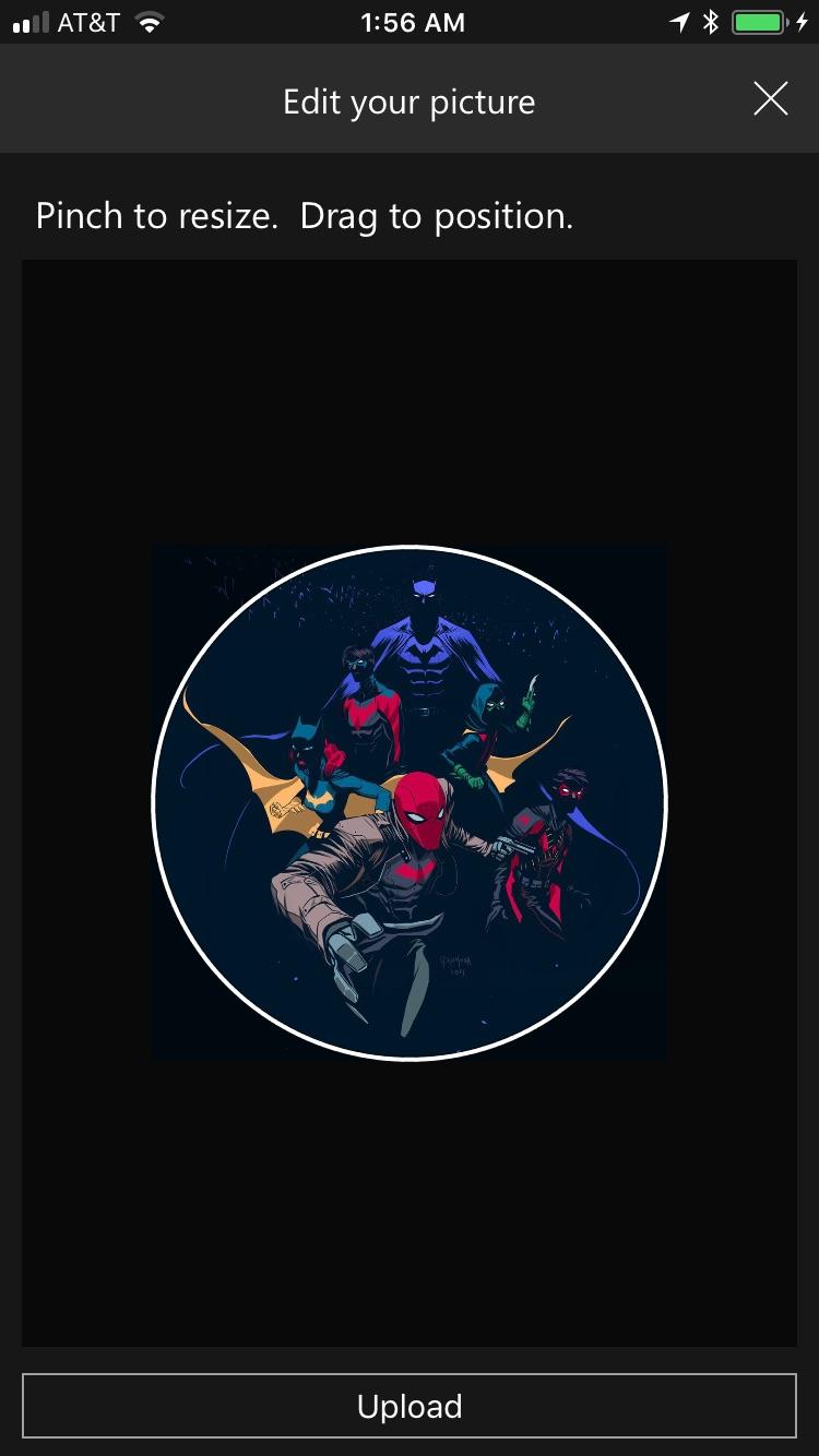 750x1334 TIL: The Xbox IOS app automatically converts your pictures to