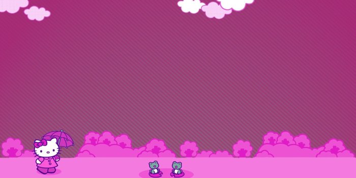 1920x1080 Black and Pink Hello Kitty Wallpaper ·① WallpaperTag