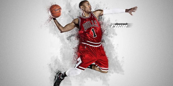 1366x768 Basketball Derrick Rose Wallpaper HD #37438 Wallpaper | Download HD
