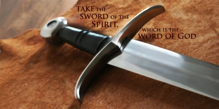 1366x768 The Sword! | Christian Wallpapers