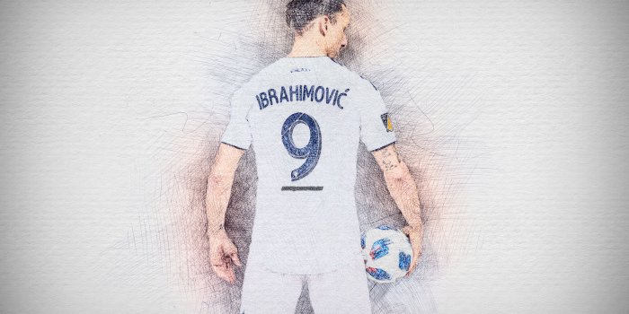 3840x2400 Download wallpapers Zlatan Ibrahimovic, 4k, artwork, football stars