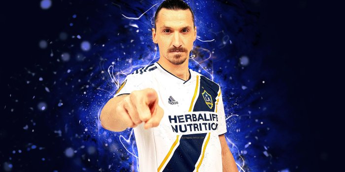 3840x2400 Download wallpapers 4k, Zlatan Ibrahimovic, abstract art, Los