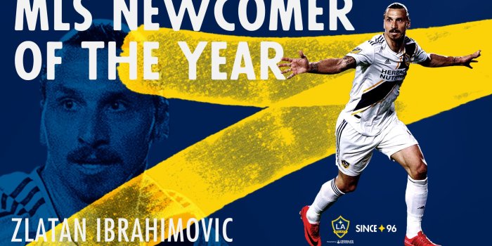 1920x1080 LA Galaxy forward Zlatan Ibrahimović named MLS Newcomer of the Year