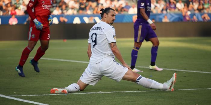 1920x1080 LA Galaxy 4-3 Orlando City: Zlatan hat trick crushes Orlando - EU