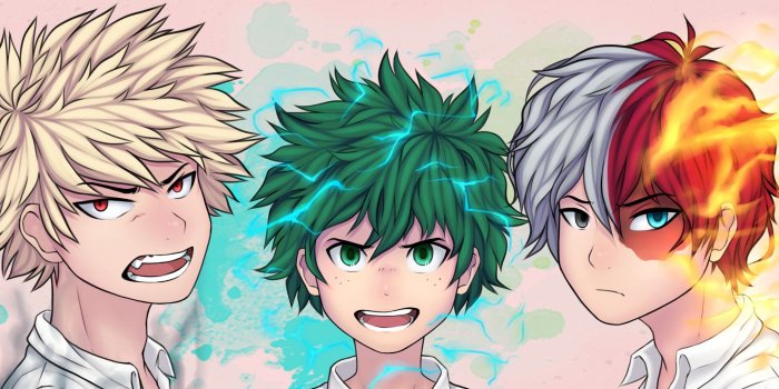 2560x1600 Katsuki Vs Midoriya Wallpapers