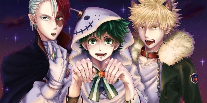 2436x1722 5045433 2048x1577 Izuku Midoriya, Katsuki Bakugou, Shoto Todoroki