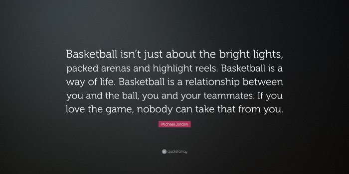 3840x2160 Michael Jordan Quote: “Basketball isn't just about the bright lights