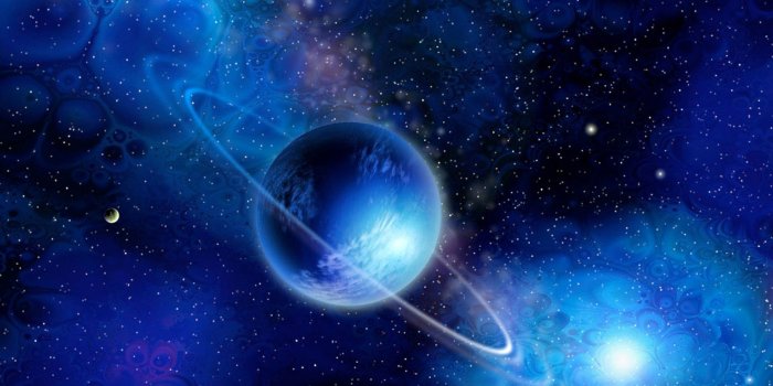 1920x1080 Themes - Blue Galaxies With Planets (#209102) - HD Wallpaper Download