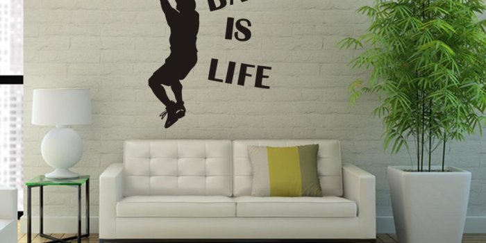 1000x1000 1pc Hot Sale Wallpaper Ball Is Life Playing Basketball - Framed