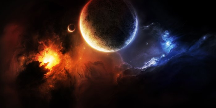 1920x1200 Planets And Galaxy Wallpaper #6930345