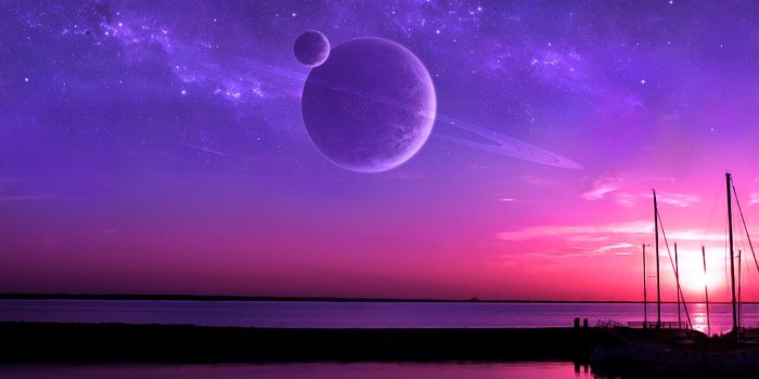 1920x1200 The planet Saturn in the sky wallpapers and images - wallpapers