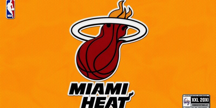 2000x1125 NBA Team Logo Miami Heat Yellow Background HD Desktop #6874 - Ongur