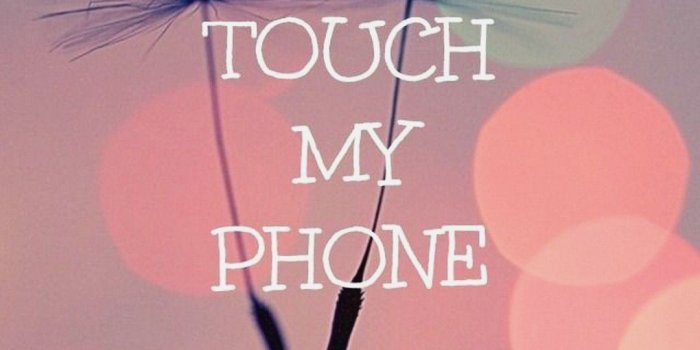1080x1920 Cute Girly Wallpaper Dont Touch My Phone - Iphone Cute Wallpapers