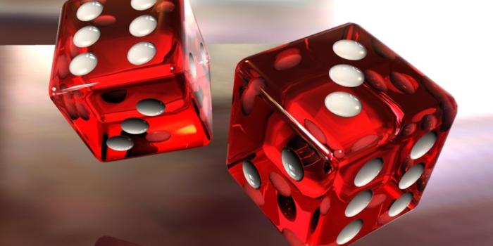 1280x1025 3300231 Dice, Game, Red, White, Glass wallpaper and background | 3d