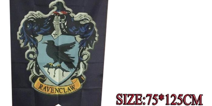 1024x768 Harry Potter Hogwarts House Banner Flags