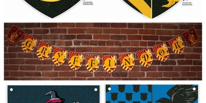 711x1920 Harry Potter House Banners Printable (87+ images in Collection) Page 1