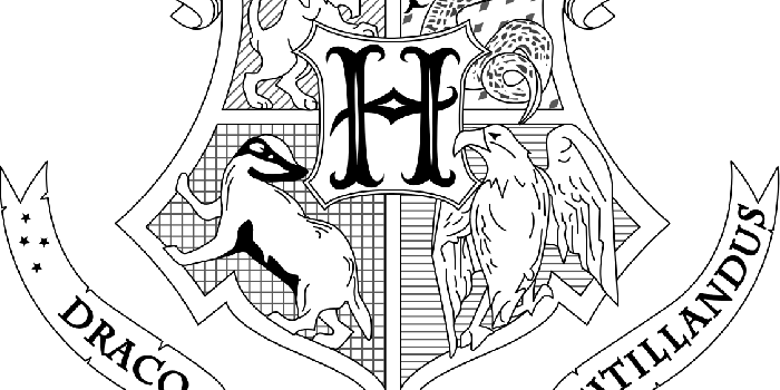 1127x1024 Harry Potter Coloring Pages Hogwarts Crest - Coloring Home