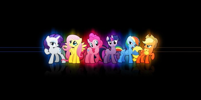 2560x1440 Pony gang - My Little Pony wallpaper - Cartoon wallpapers - #45110