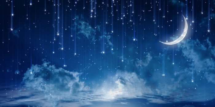 1332x850 Wallpaper the sky, stars, clouds, landscape, night, nature, lights