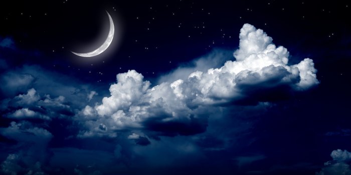 2880x1800 Sky moon night wallpaper | 2880x1800 | #34609
