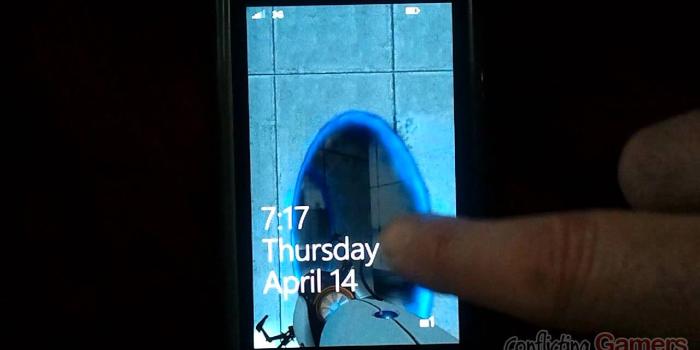 1280x720 Portal Windows Phone Lock Screen Background | DTF Studio