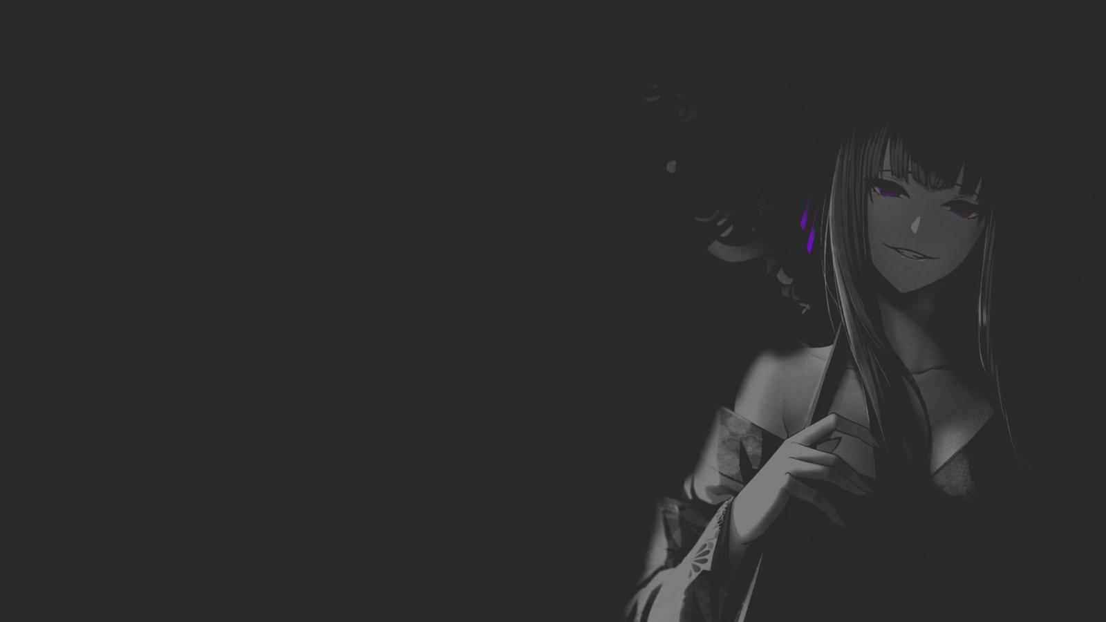 1920x1080 Black-haired female anime character digital wallpaper, anime, women